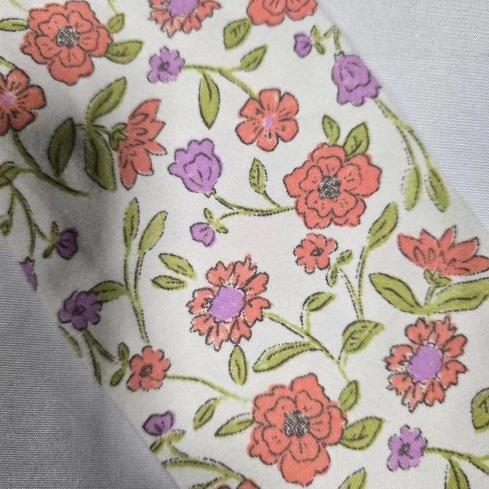 Carters Girls 3T 2pc Floral Top and Olive Green Corduroy‎ Jumper Set